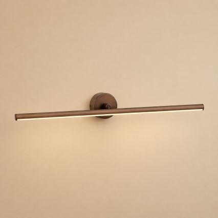Argon 8993 - LED-schilderijverlichting MIRI LED/7,2W/230V 3000K 40 cm bruin