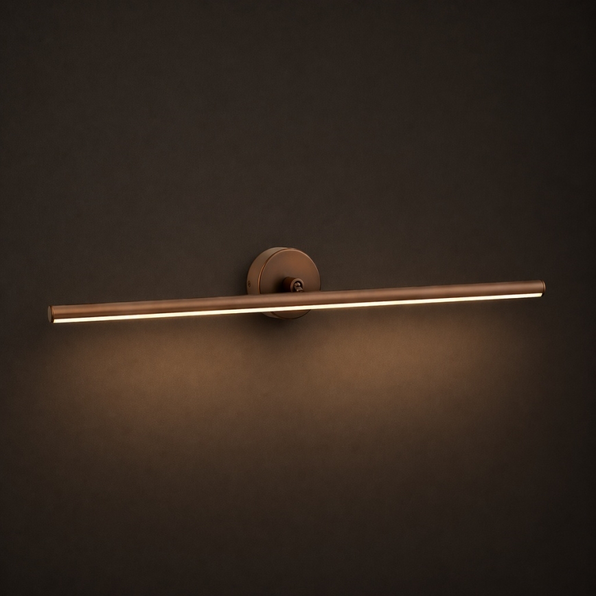 Argon 8993 - LED-schilderijverlichting MIRI LED/7,2W/230V 3000K 40 cm bruin
