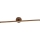 Argon 8995 - LED schilderijverlichting MIRI LED/10,8W/230V 3000K 60 cm bruin