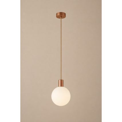 Argon 9006 - Buitenhanglamp aan kabel ORE 1xG9/6W/230V IP44 koperen