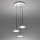 Artemide 0353030A - Dimbare LED hanglamp aan een koord ORSA CLUSTER LED/22W/230V 3000K