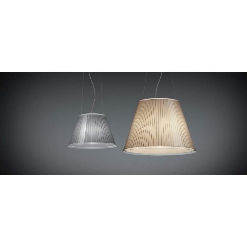 Artemide 1124020A - Hanglamp aan een koord CHOOSE MEGA 3xE27/12W/230V diameter 55 cm beige