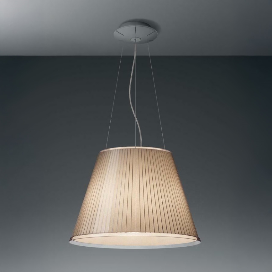 Artemide 1124020A - Hanglamp aan een koord CHOOSE MEGA 3xE27/12W/230V diameter 55 cm beige
