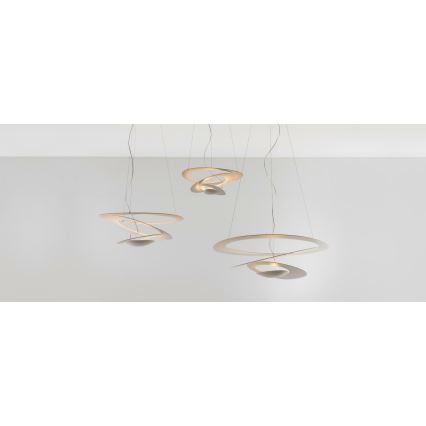 Artemide 1239010A - Hanglamp aan een koord PIRCE 1xR7s/11W/230V 97 cm wit