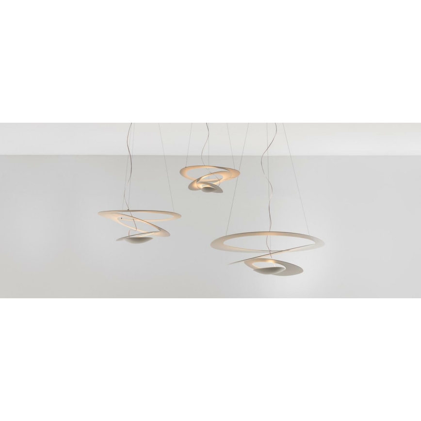 Artemide 1239010A - Hanglamp aan een koord PIRCE 1xR7s/11W/230V 97 cm wit