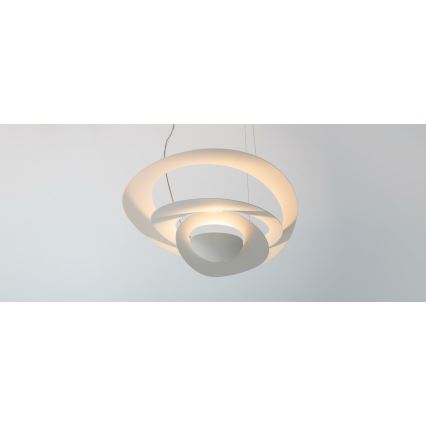 Artemide 1239010A - Hanglamp aan een koord PIRCE 1xR7s/11W/230V 97 cm wit