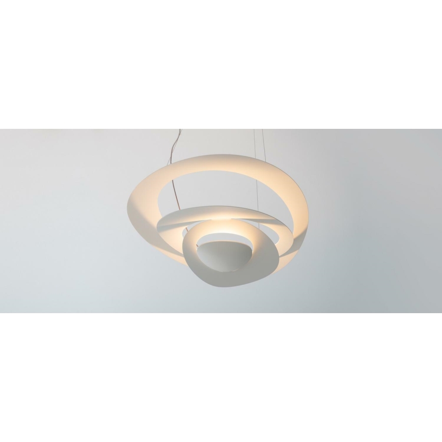 Artemide 1239010A - Hanglamp aan een koord PIRCE 1xR7s/11W/230V 97 cm wit