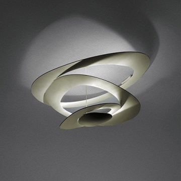 Artemide 1255120A - Dimbare LED plafondlamp PIRCE LED/44W/230V 3000K goud