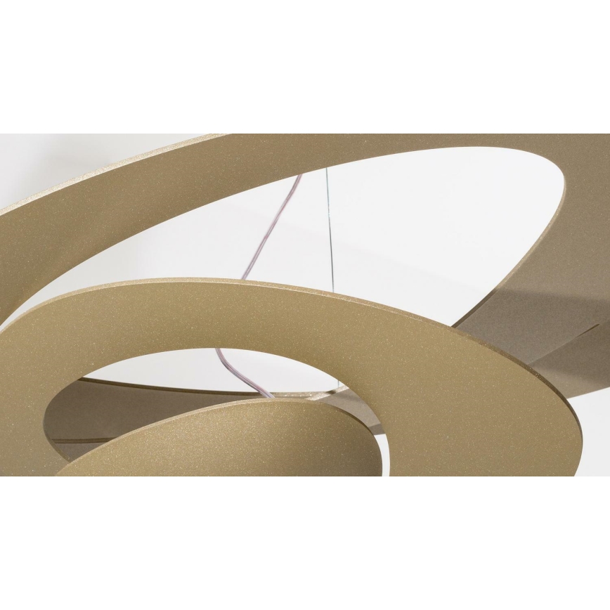 Artemide 1256120A - Dimbare LED hanglamp aan een koord PIRCE LED/44W/230V 3000K goud