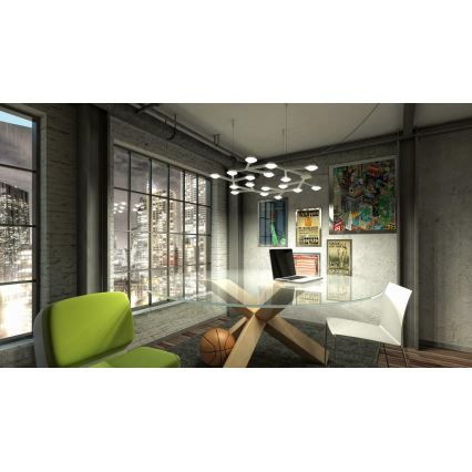 Artemide 1575050APP - Dimbare LED hanglamp aan een koord NET LED/43W/230V diameter 65 cm 3000K