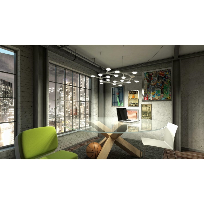 Artemide 1575050APP - Dimbare LED hanglamp aan een koord NET LED/43W/230V diameter 65 cm 3000K