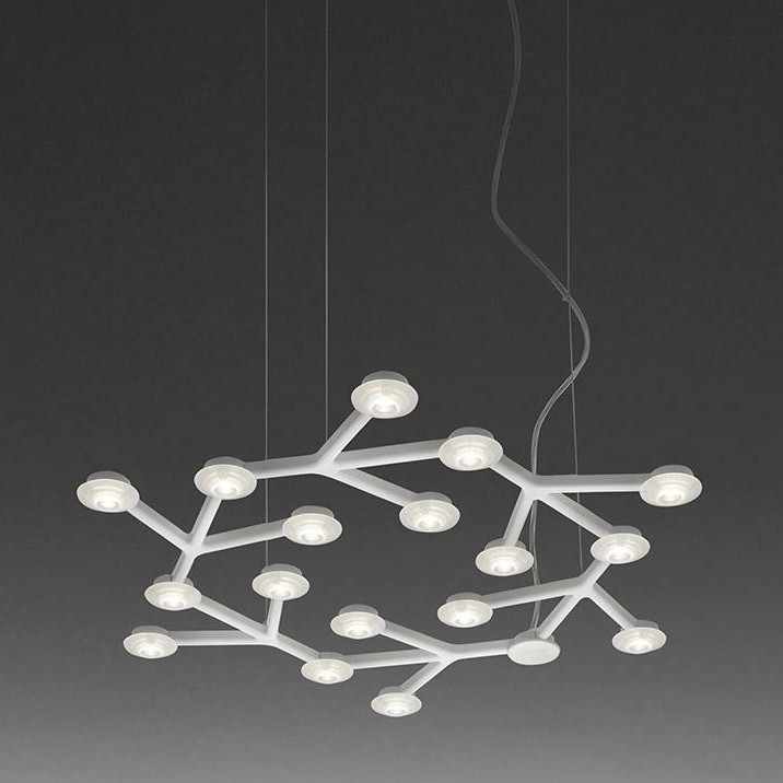 Artemide 1575050APP - Dimbare LED hanglamp aan een koord NET LED/43W/230V diameter 65 cm 3000K