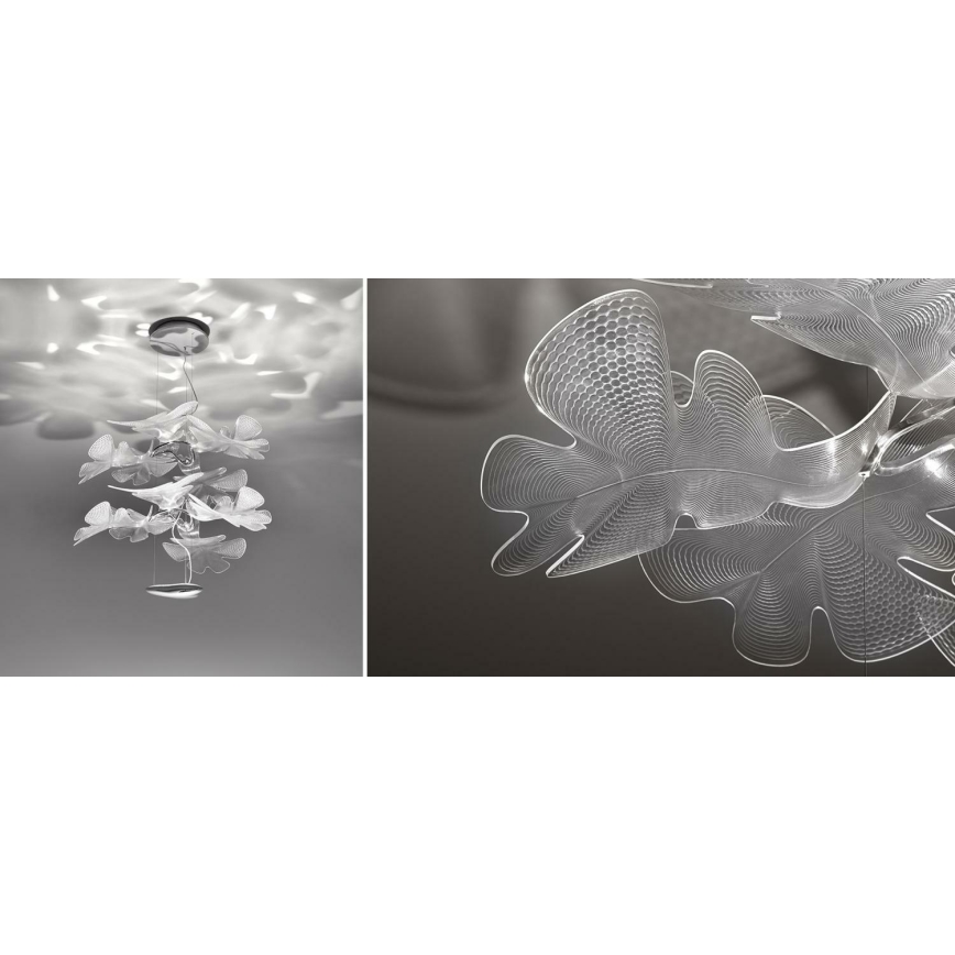 Artemide 1628110APP - Dimbare LED hanglamp aan een koord CHLOROPHILIA LED/44W/230V 3000K