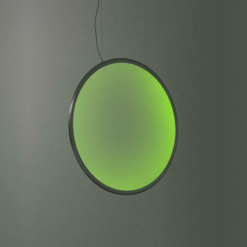 Artemide 1992310APP - LED RGBW Dimbare hanglamp aan een koord DISCOVERY LED/42W/230V 2700-6500K antraciet