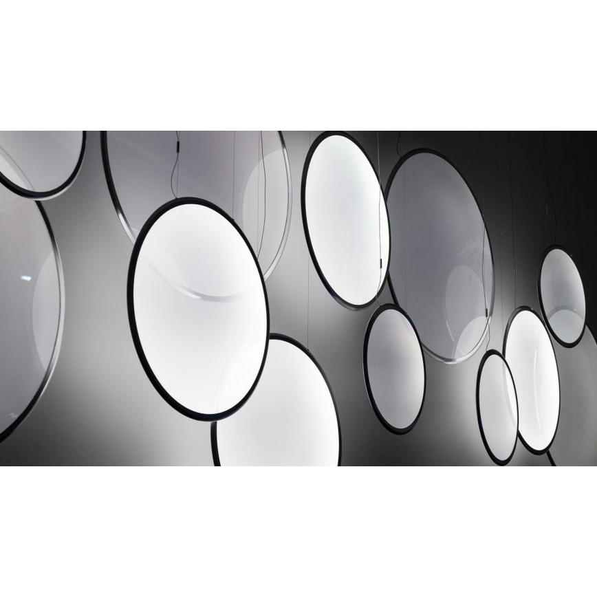Artemide 1992330APP - LED RGBW Dimbare hanglamp aan een koord DISCOVERY LED/42W/230V 2700-6500K zwart