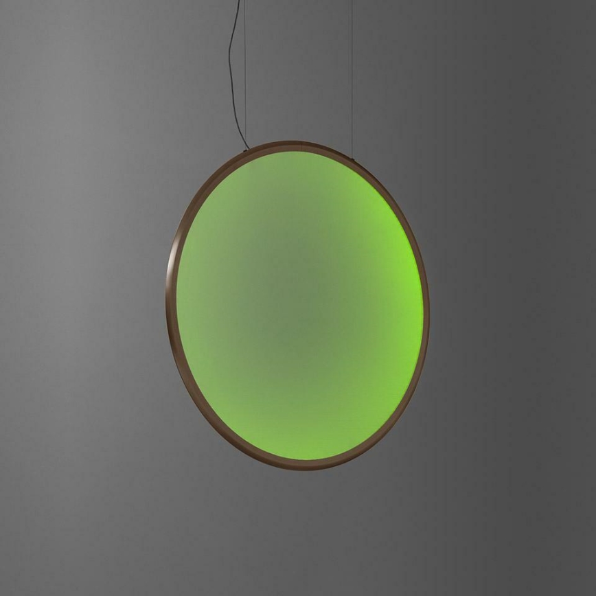 Artemide 1992360APP - LED RGBW Dimbare hanglamp aan een koord DISCOVERY LED/42W/230V 2700-6500K brons