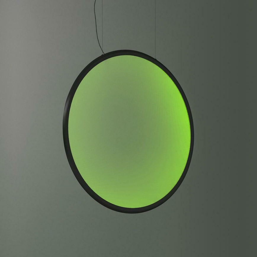 Artemide 1993330APP - LED RGBW Dimbare hanglamp aan een koord DISCOVERY LED/59W/230V 2700-6500K zwart