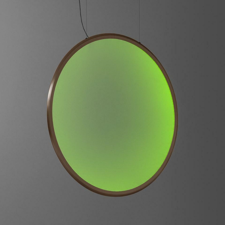 Artemide 1994360APP - LED RGBW Dimbare hanglamp aan een koord DISCOVERY LED/79W/230V 2700-6500K brons