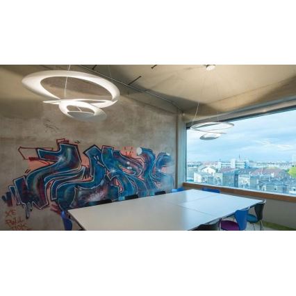 Artemide AR 1249010A - Dimbare LED-hanglamp aan kabel PIRCE MICRO LED/27W/230V