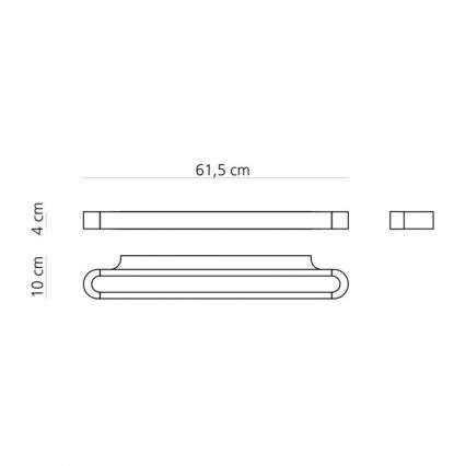 Artemide AR 1913050A - LED Wandlamp TALO 60 1xLED/25W/230V