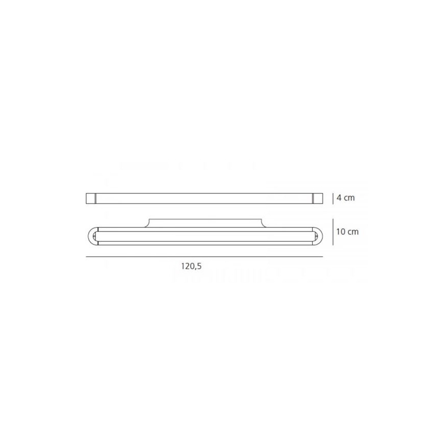 Artemide AR 1917010A - LED-wandlamp TALO 120 LED/51W/230V
