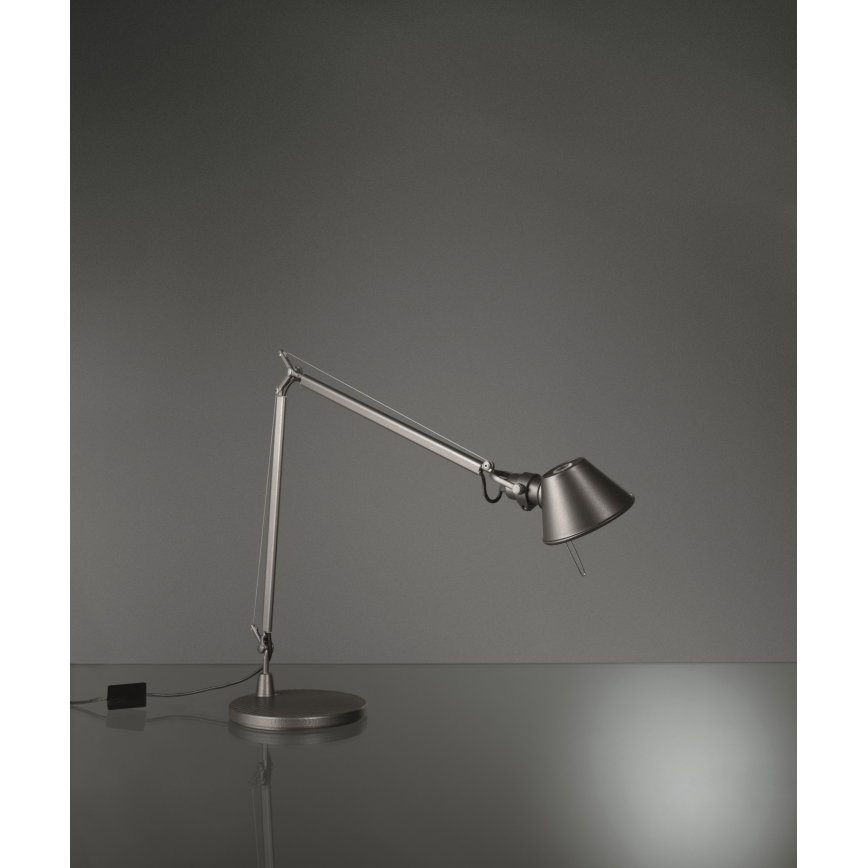 Artemide AR A015100+AR A003900 COMPLEET - Dimbare LED-tafellamp TOLOMEO MIDI LED/9W/230V