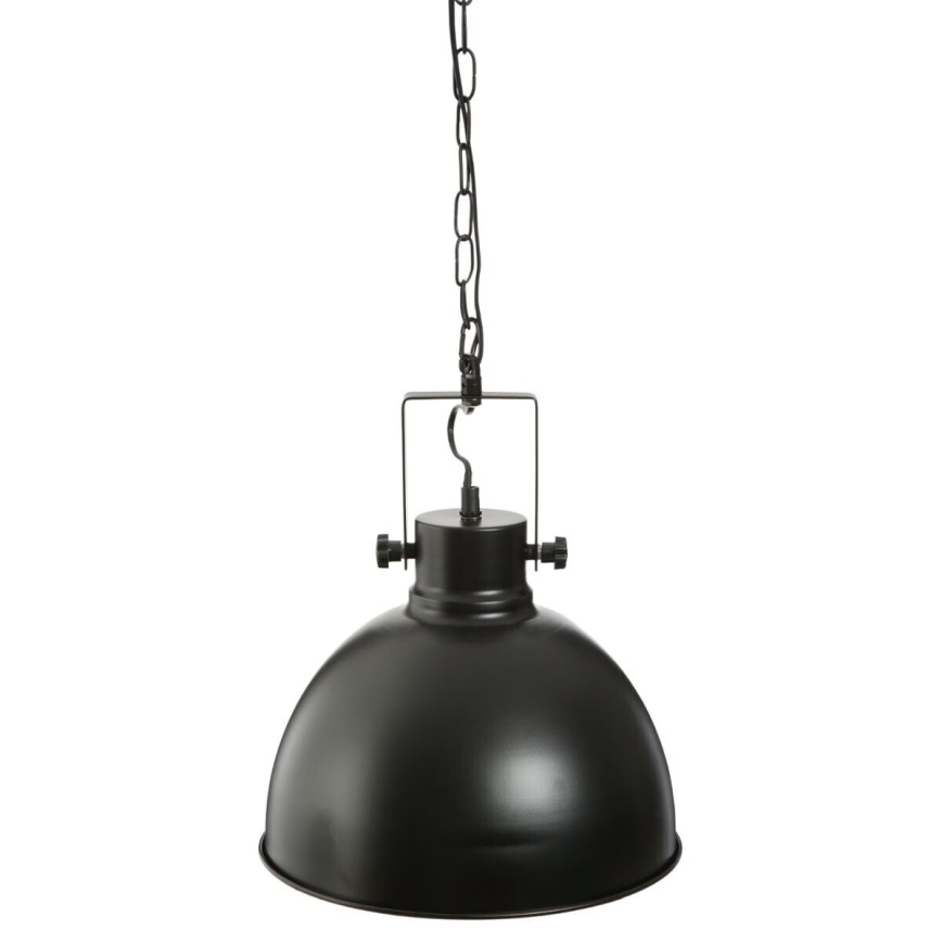 Atmosphera - Hanglamp aan een ketting BASALT 1xE27/25W/230V zwart