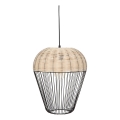 Atmosphera - Hanglamp aan een koord ANEA 1xE27/40W/230V rotan
