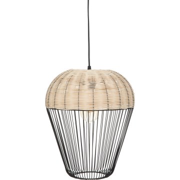 Atmosphera - Hanglamp aan een koord ANEA 1xE27/40W/230V rotan