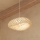 Atmosphera - Hanglamp aan een koord BEDDY 1xE27/40W/230V bamboe