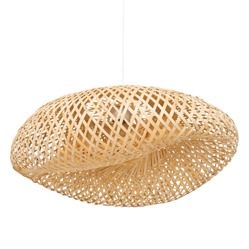 Atmosphera - Hanglamp aan een koord BEDDY 1xE27/40W/230V bamboe
