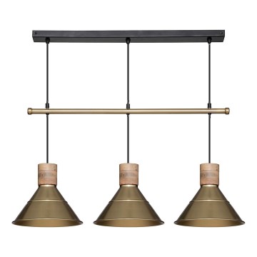 Atmosphera - Hanglamp aan een koord BOTA 3xE27/25W/230V