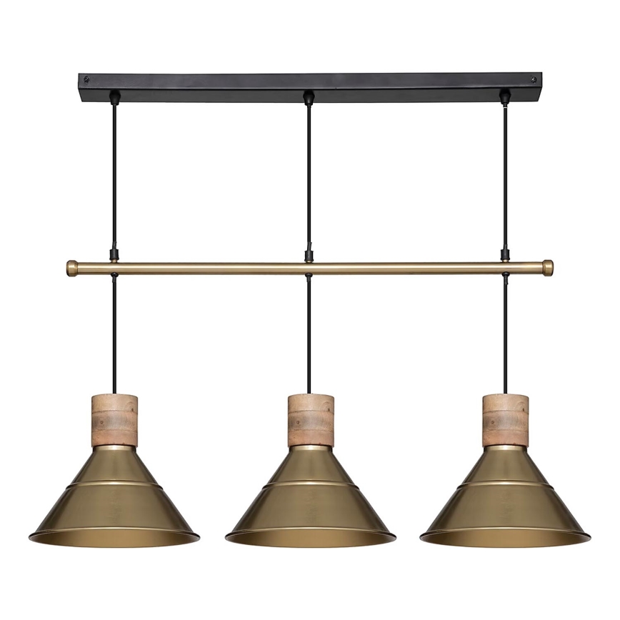 Atmosphera - Hanglamp aan een koord BOTA 3xE27/25W/230V
