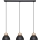 Atmosphera - Hanglamp aan een koord DESY 1xE27/40W/230V grenen