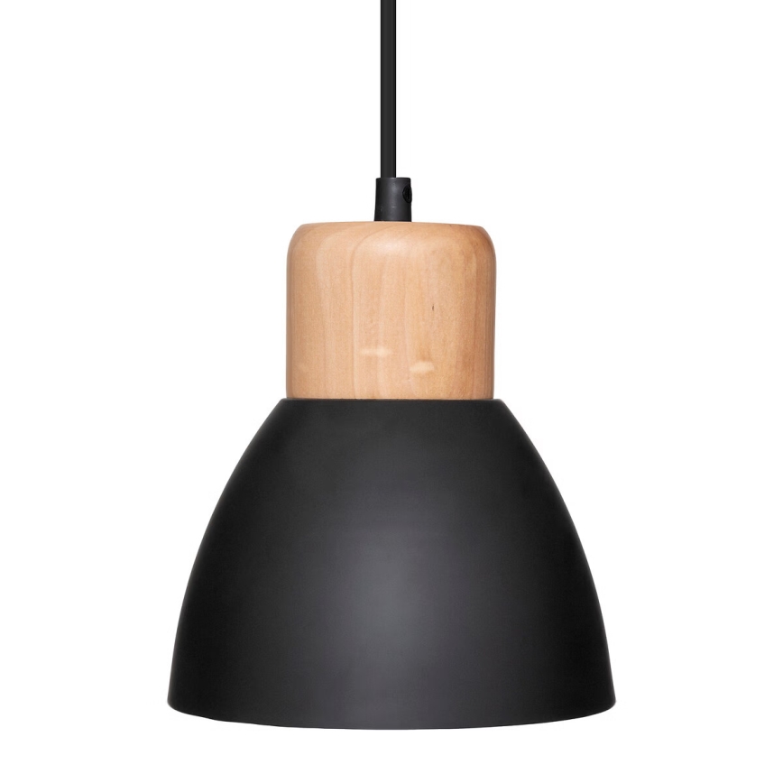 Atmosphera - Hanglamp aan een koord DESY 1xE27/40W/230V grenen