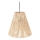 Atmosphera - Hanglamp aan een koord GIADA 1xE27/40W/230V jute