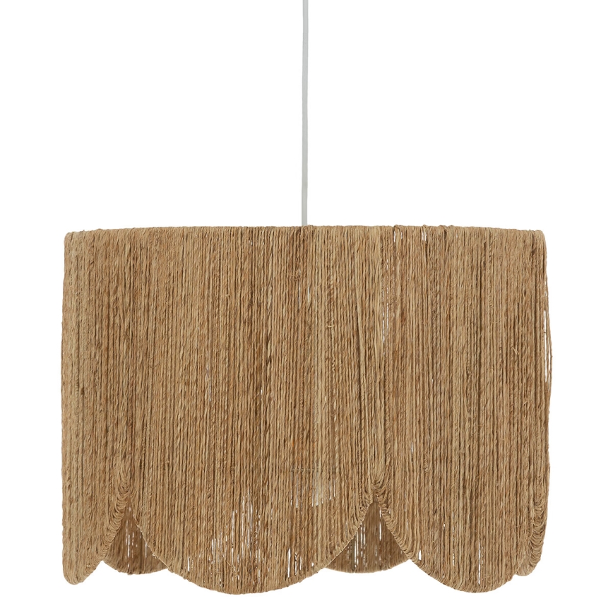 Atmosphera - Hanglamp aan een koord JANICE 1xE27/40W/230V jute