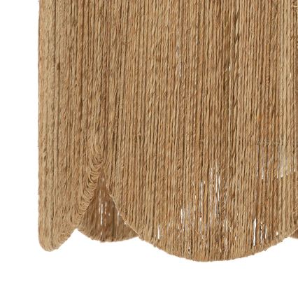 Atmosphera - Hanglamp aan een koord JANICE 1xE27/40W/230V jute