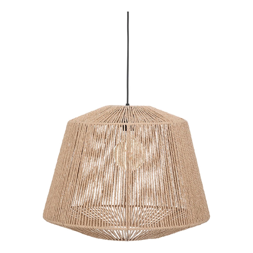 Atmosphera - Hanglamp aan een koord JILY 1xE27/40W/230V jute
