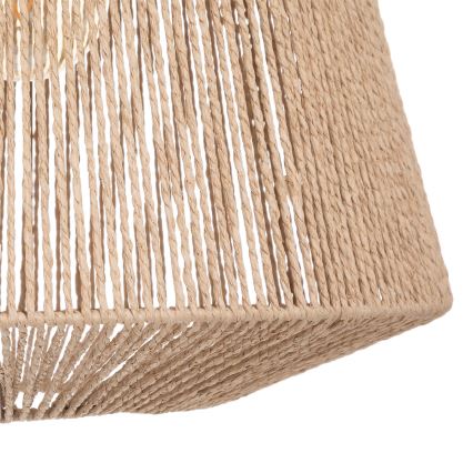 Atmosphera - Hanglamp aan een koord JILY 1xE27/40W/230V jute
