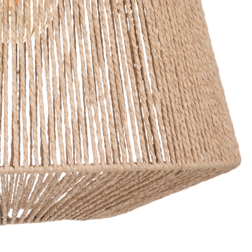 Atmosphera - Hanglamp aan een koord JILY 1xE27/40W/230V jute