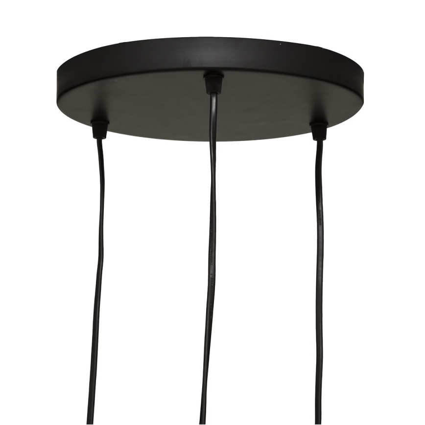 Atmosphera - Hanglamp aan een koord JILY 3xE27/40W/230V jute