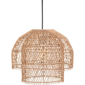 Atmosphera - Hanglamp aan een koord KERY 1xE27/40W/230V rotan