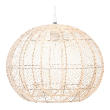 Atmosphera - Hanglamp aan een koord KITA 1xE27/40W/230V rotan
