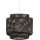 Atmosphera - Hanglamp aan een koord LIBY 1xE27/40W/230V bamboe/zwart