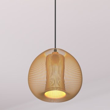 Atmosphera - Hanglamp aan een koord NODA 1xE27/40W/230V koper
