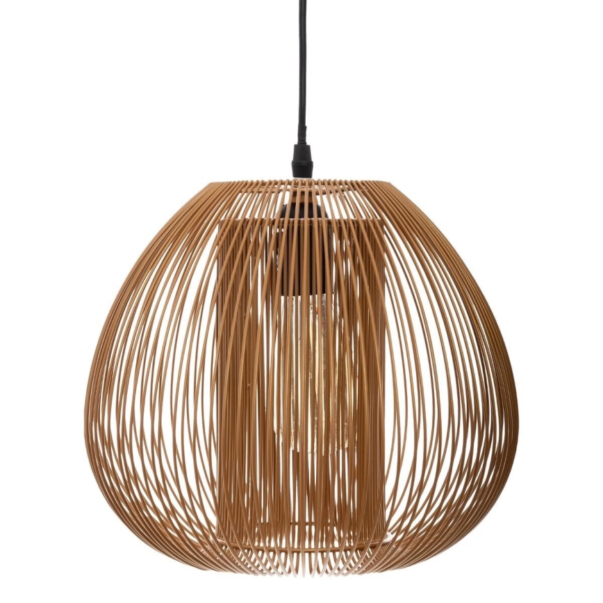 Atmosphera - Hanglamp aan een koord NODA 1xE27/40W/230V koper