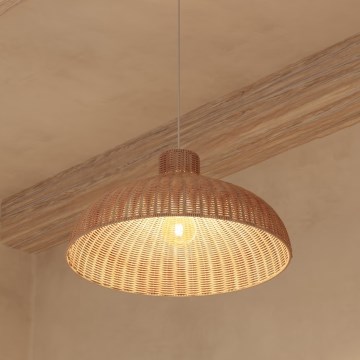 Atmosphera - Hanglamp aan een koord ORI 1xE27/40W/230V rotan