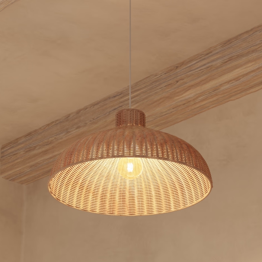 Atmosphera - Hanglamp aan een koord ORI 1xE27/40W/230V rotan