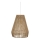 Atmosphera - Hanglamp aan een koord PALM 1xE27/40W/230V jute